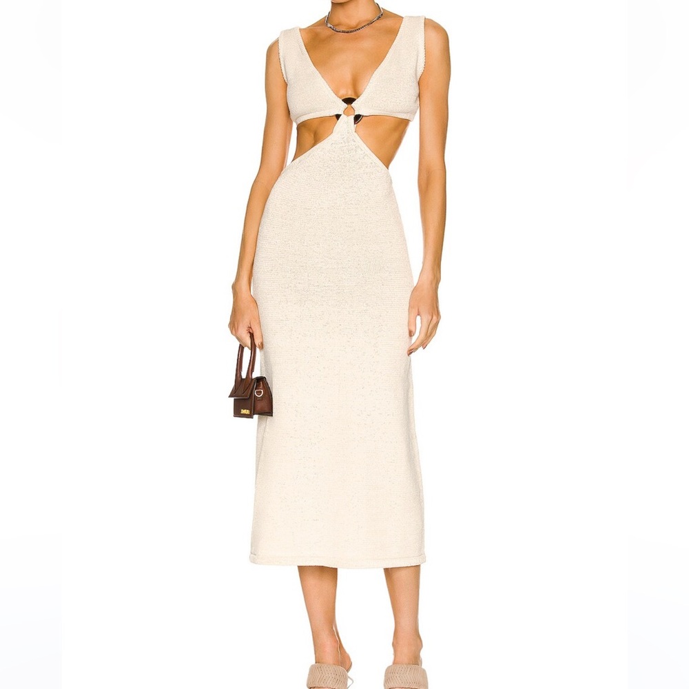 Cult Gaia Bank Knit Dress